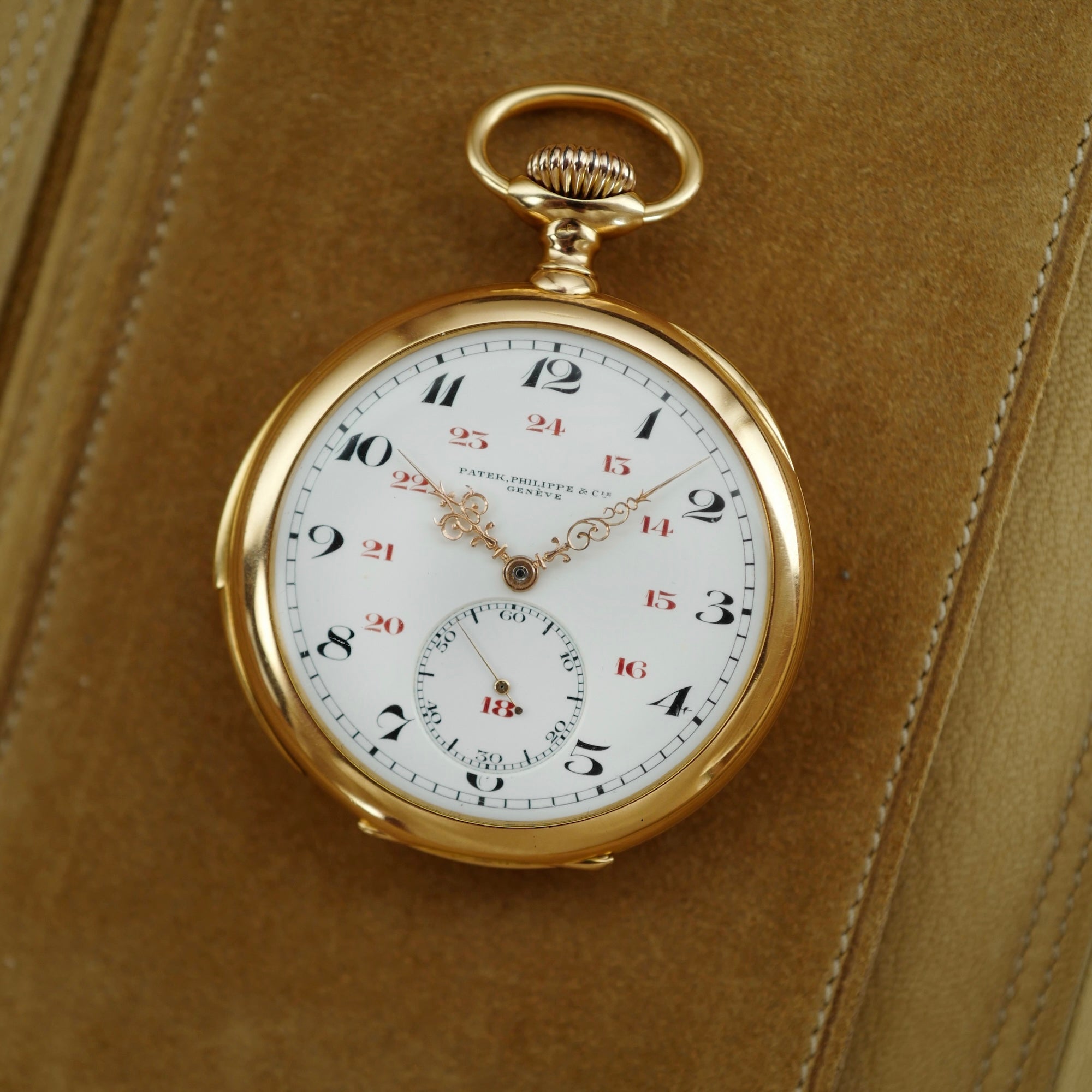 Patek Philippe - Patek Philippe Yellow Gold Pocket Watch Minute Repeater, Circa 1905 (New Arrival) - The Keystone Watches