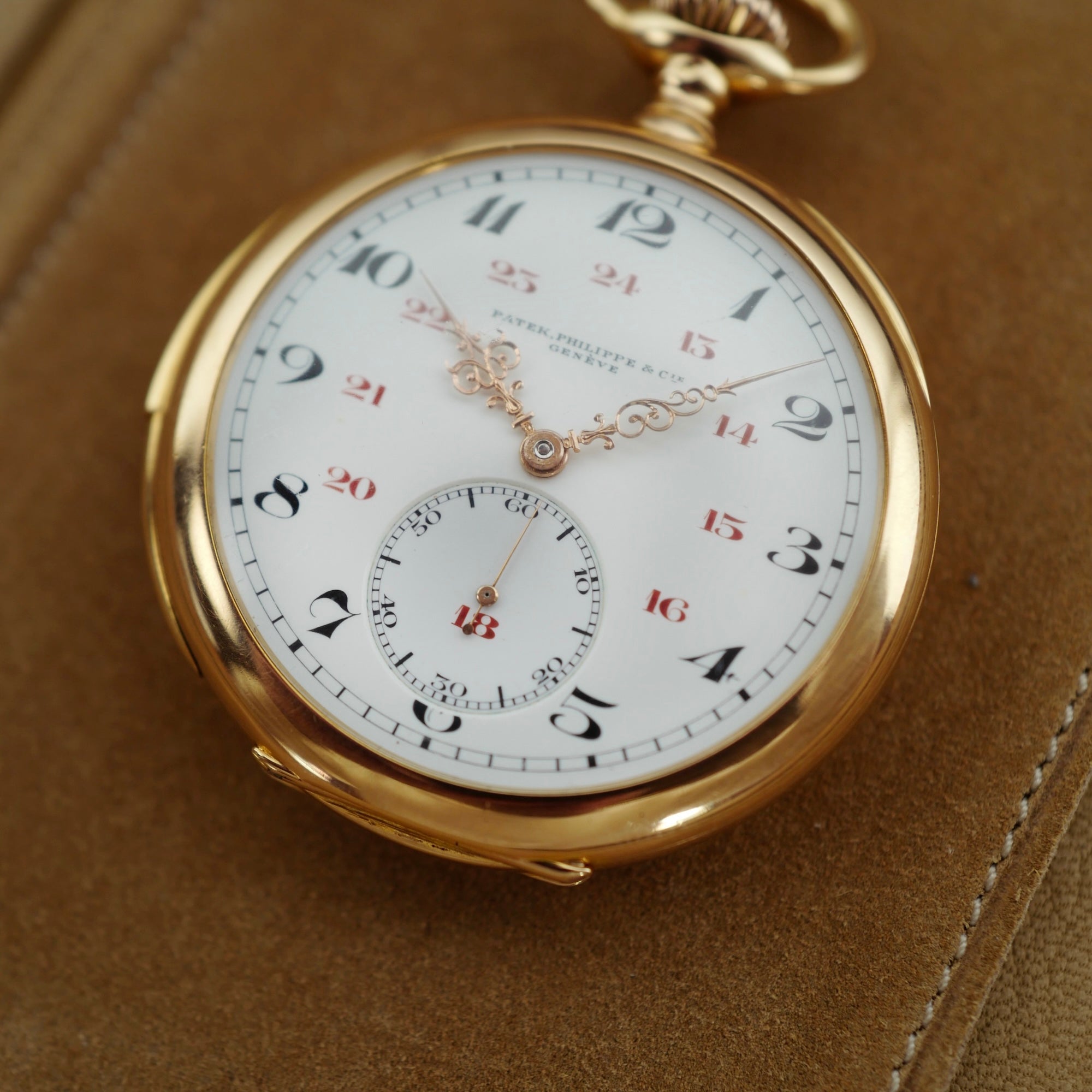 Patek Philippe - Patek Philippe Yellow Gold Pocket Watch Minute Repeater, Circa 1905 (New Arrival) - The Keystone Watches