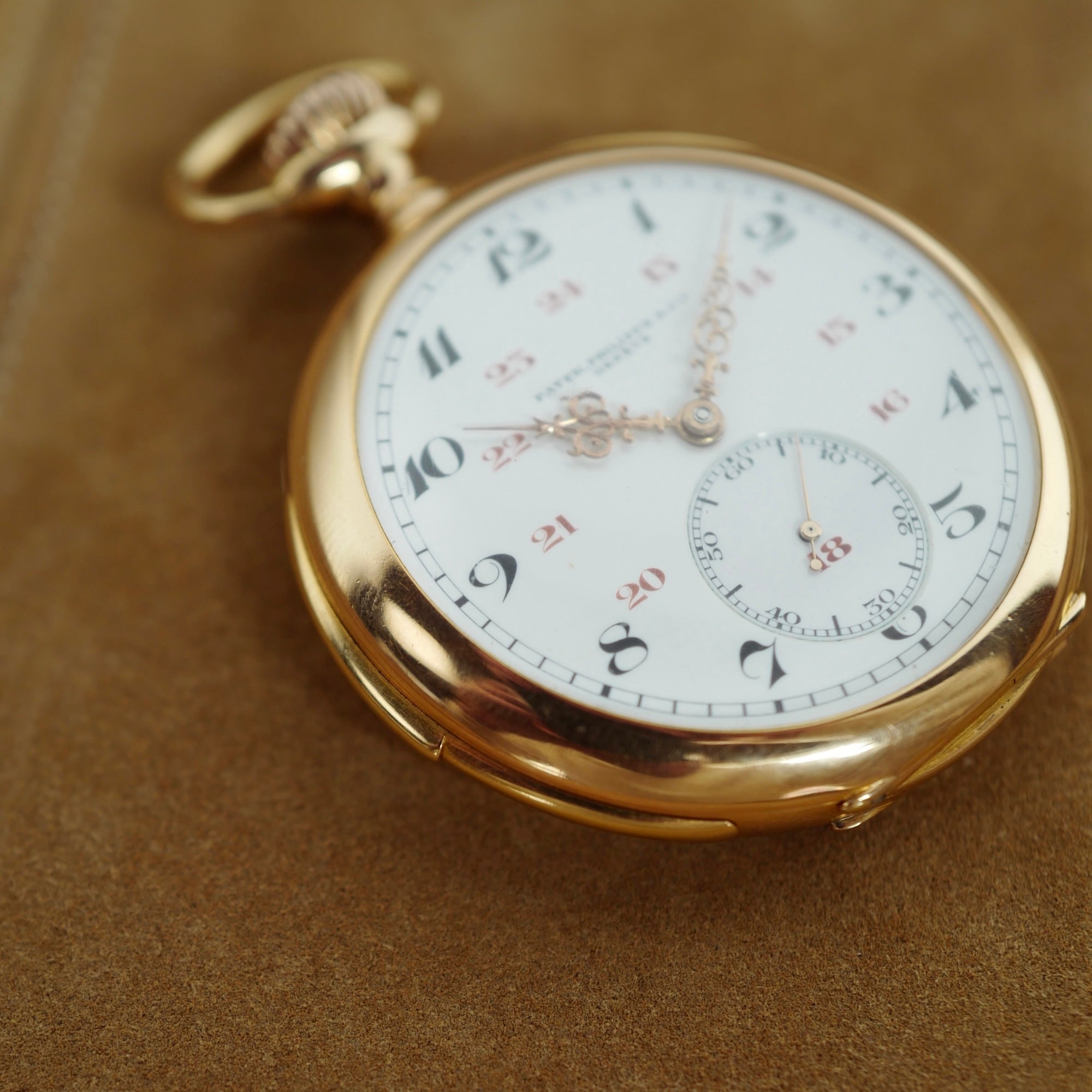 Patek Philippe - Patek Philippe Yellow Gold Pocket Watch Minute Repeater, Circa 1905 (New Arrival) - The Keystone Watches