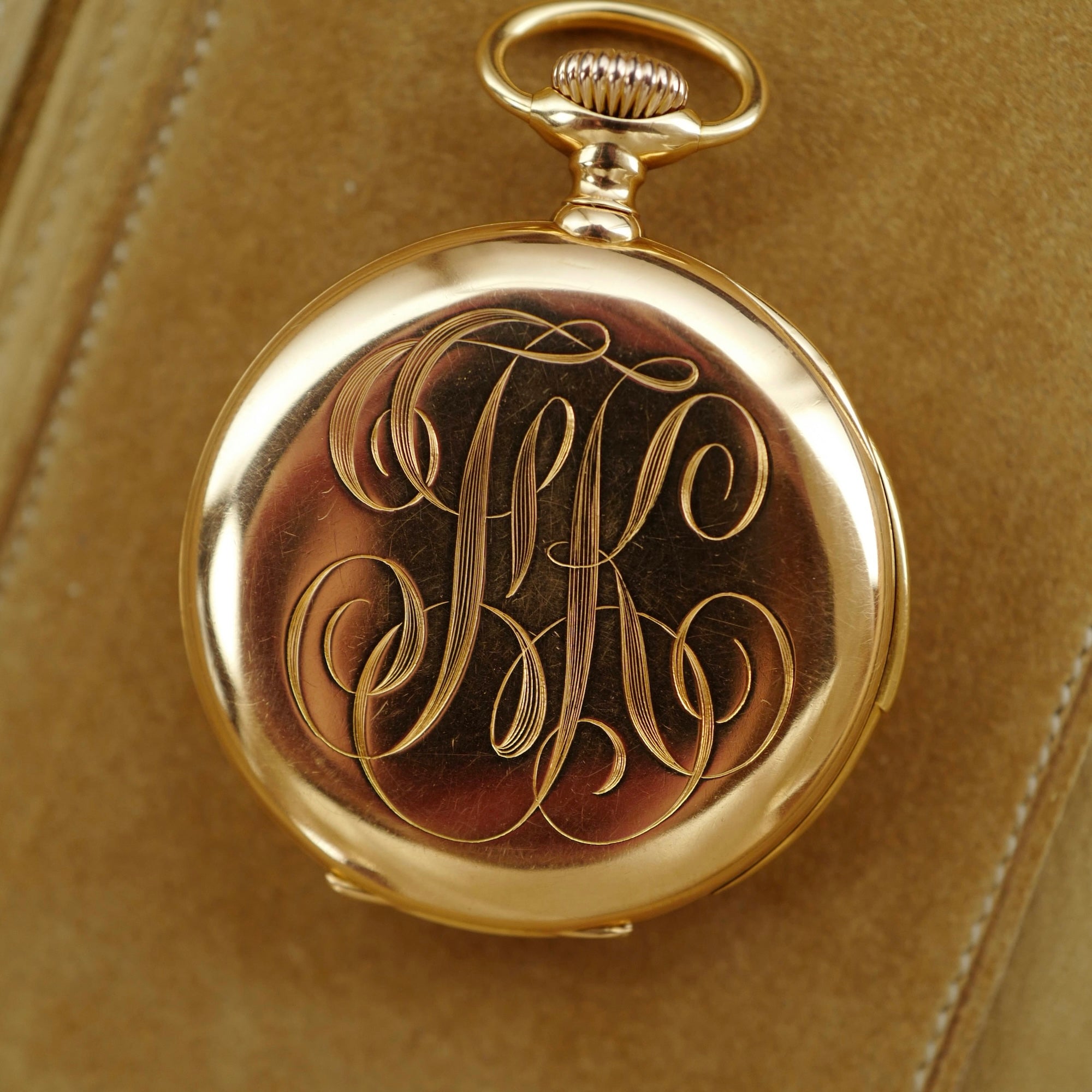 Patek Philippe - Patek Philippe Yellow Gold Pocket Watch Minute Repeater, Circa 1905 (New Arrival) - The Keystone Watches