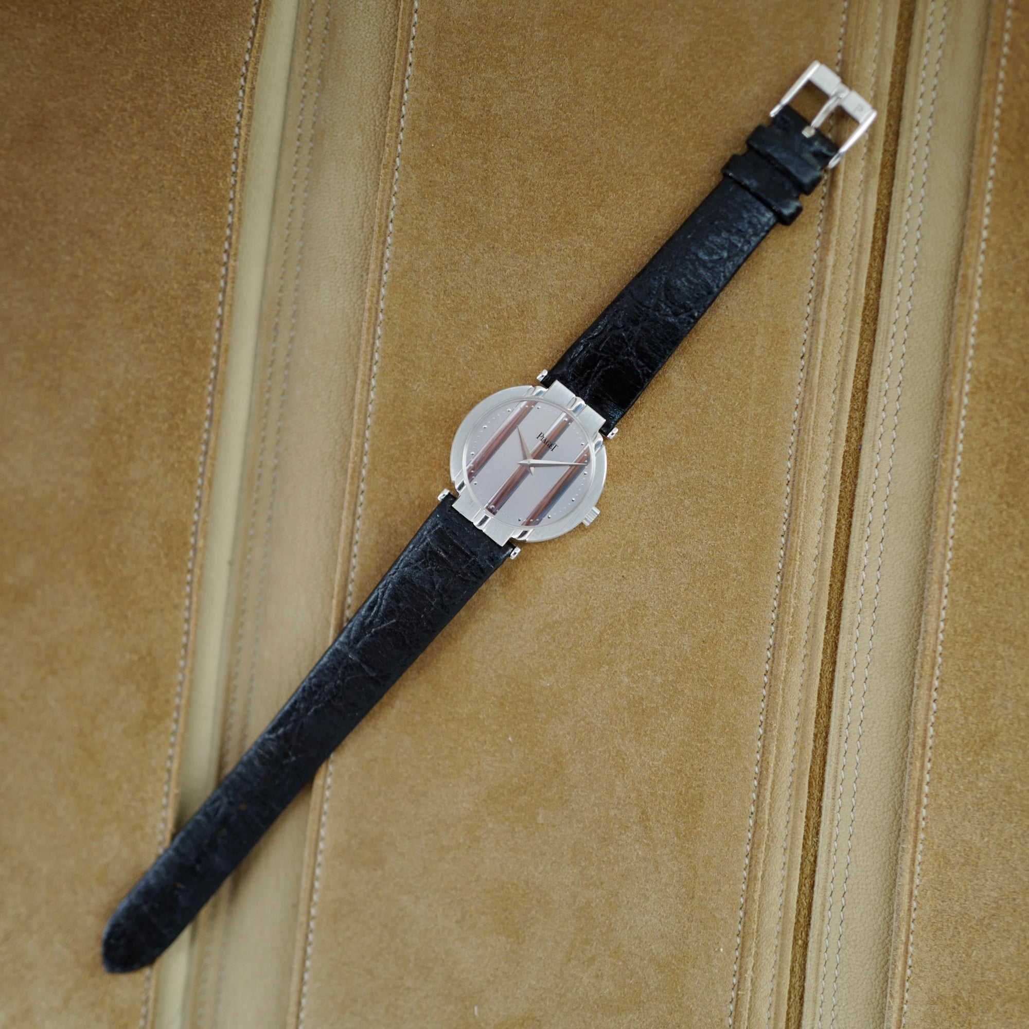 Piaget - Piaget White Gold Polo Ref. 9973 in Like New Condition (New Arrival) - The Keystone Watches