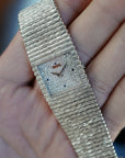 Piaget - Piaget White Gold Emperador Ref. 9131 with Diamonds and Sapphires - The Keystone Watches