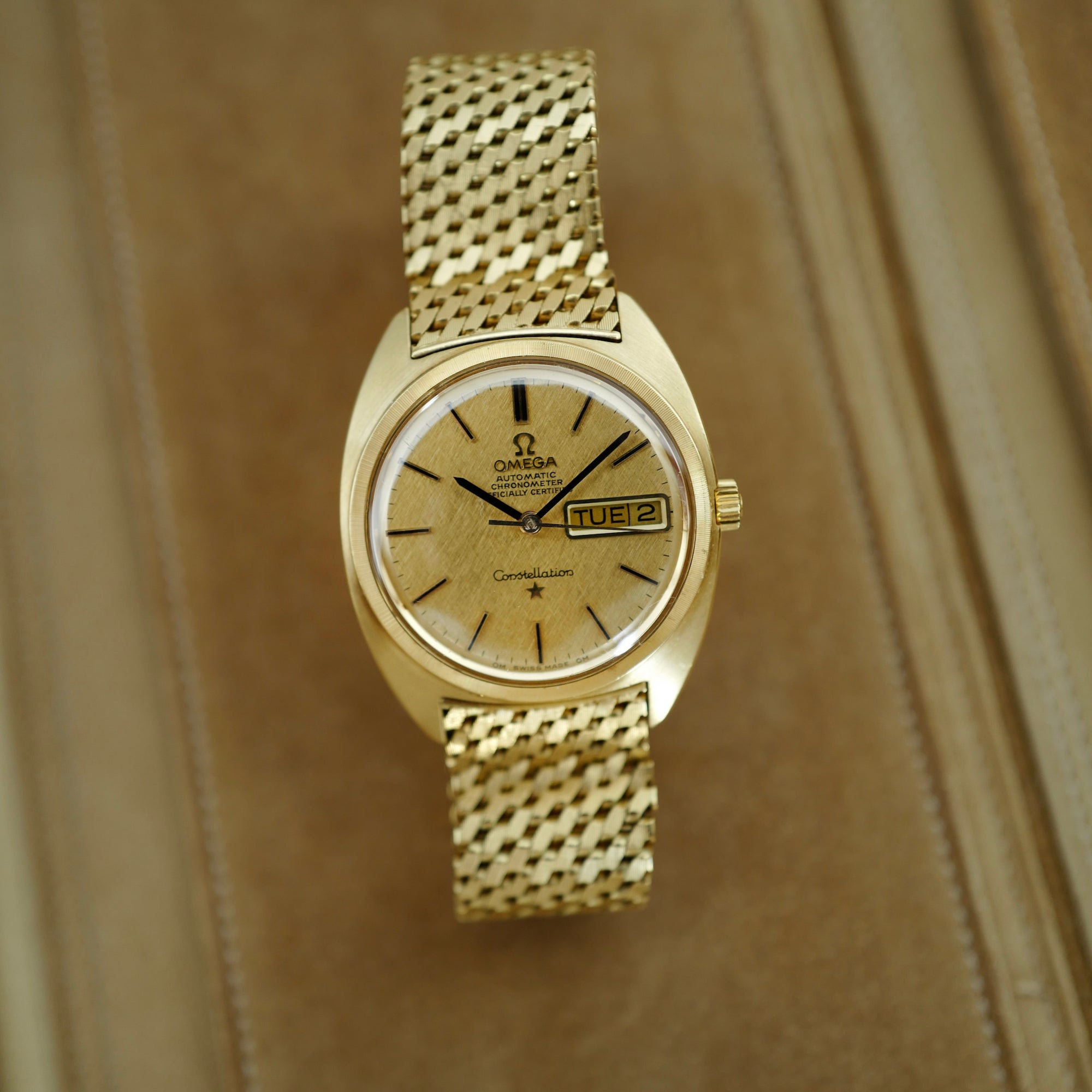 Omega - Omega Yellow Gold Constellation Ref. 168.009 (New Arrival) - The Keystone Watches