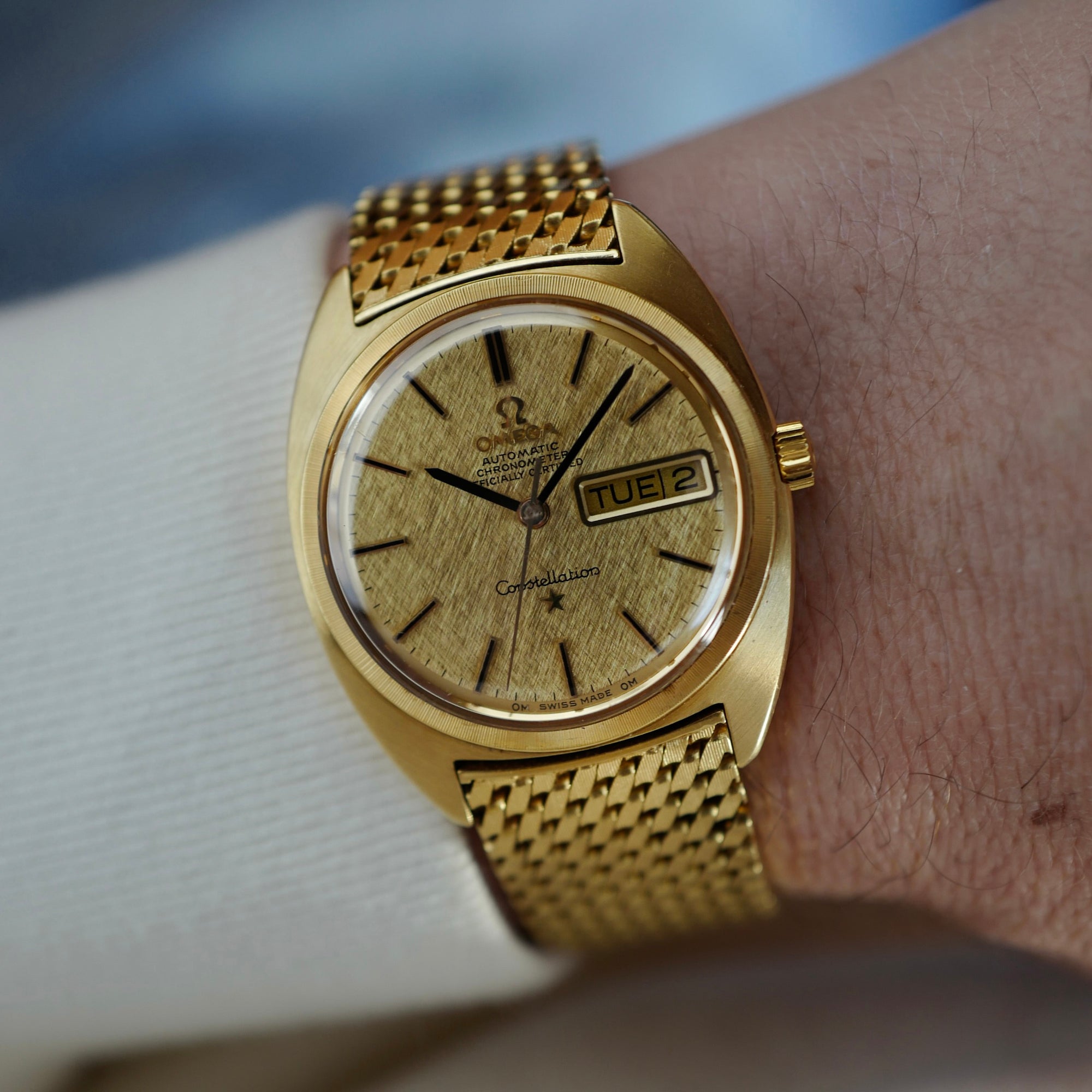 Omega - Omega Yellow Gold Constellation Ref. 168.009 (New Arrival) - The Keystone Watches