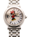 Gerald Genta Steel Retro Minnie Mouse Retrograde Ref. M10