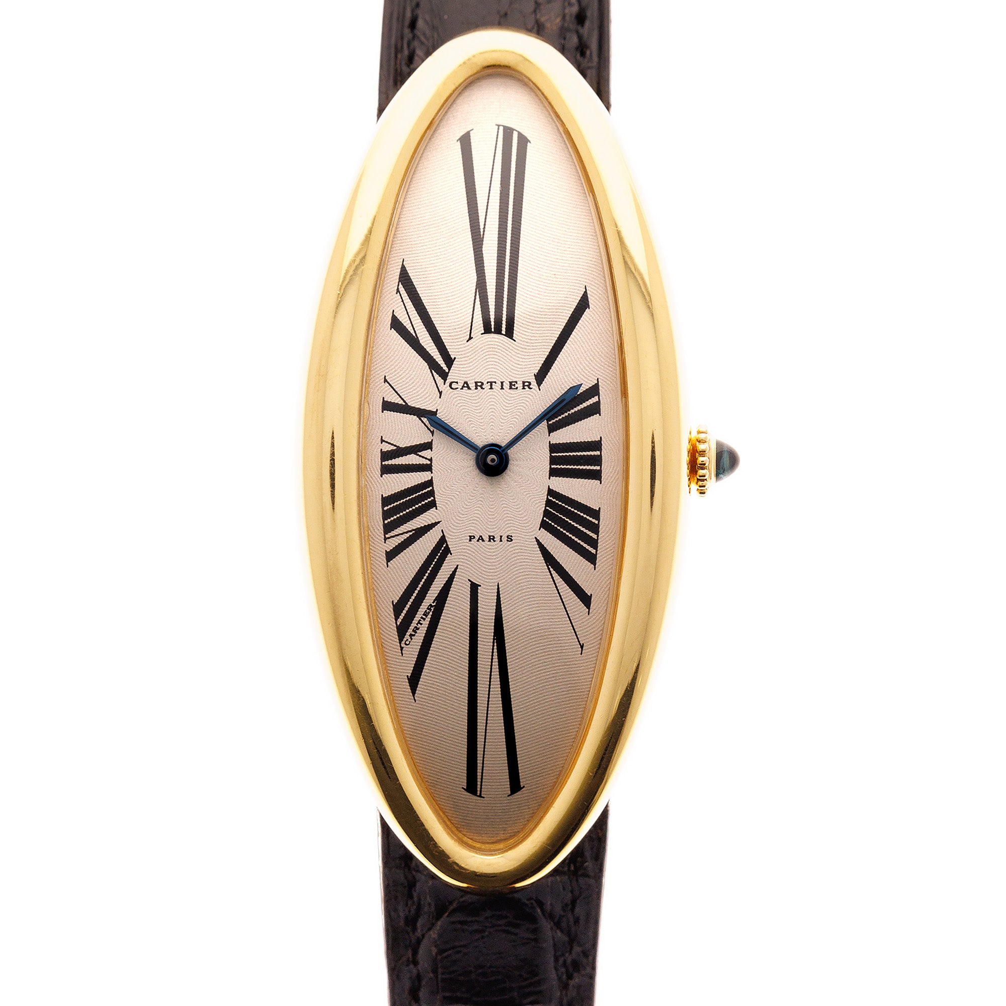 Cartier - Cartier Yellow Gold Collection Prive Baignoire Allongee from 1991 - The Keystone Watches