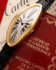 Cartier - Cartier Yellow Gold Collection Prive Baignoire Allongee from 1991 - The Keystone Watches