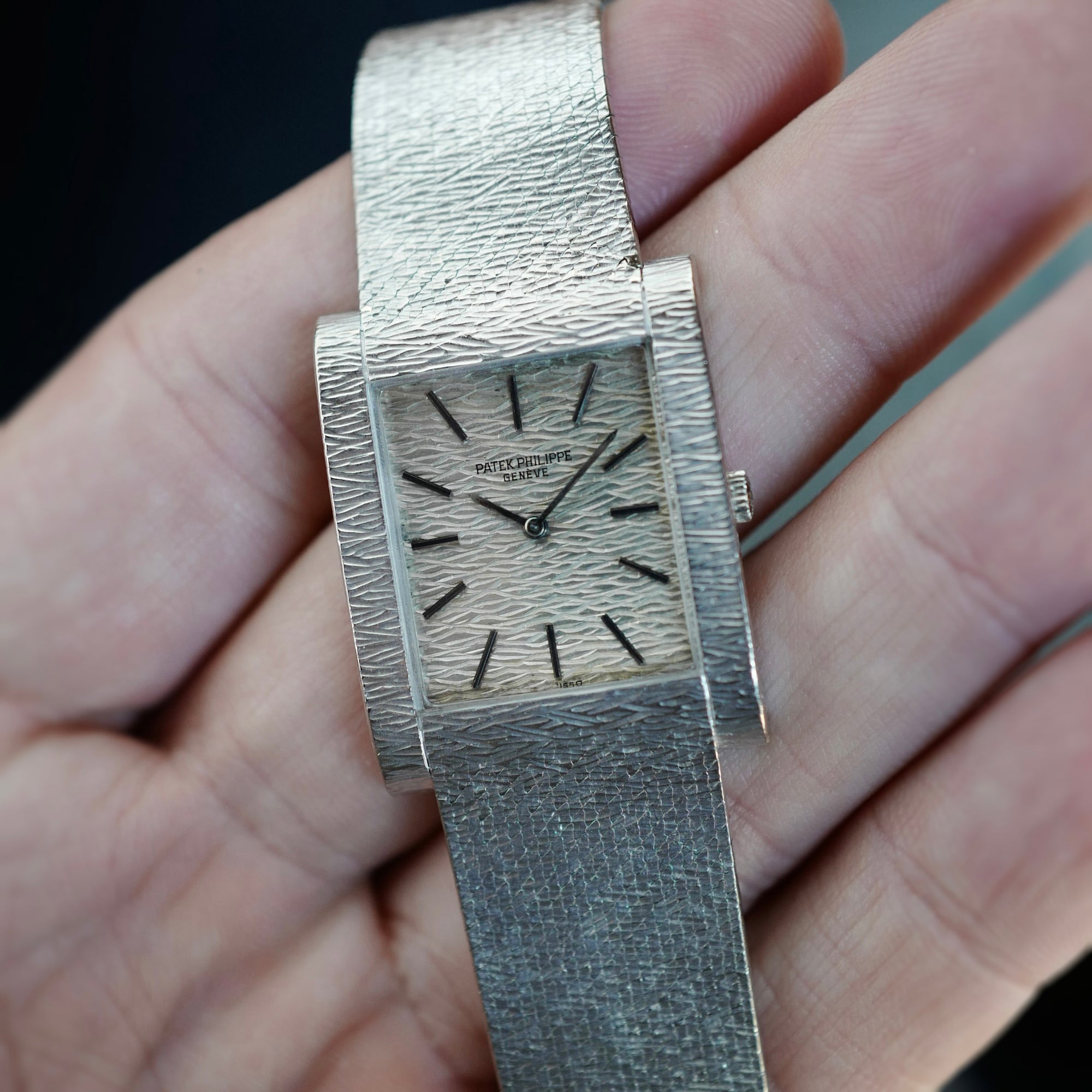 Patek Philippe White Gold Vintage Watch Ref. 3553