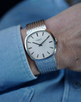 Patek Philippe - Patek Philippe White Gold Ellipse Ref. 3544 with JPE Bracelet (New Arrival) - The Keystone Watches