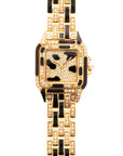 Cartier Yellow Gold and Black Enamel and Diamond Panthere Ref. WF3071B9