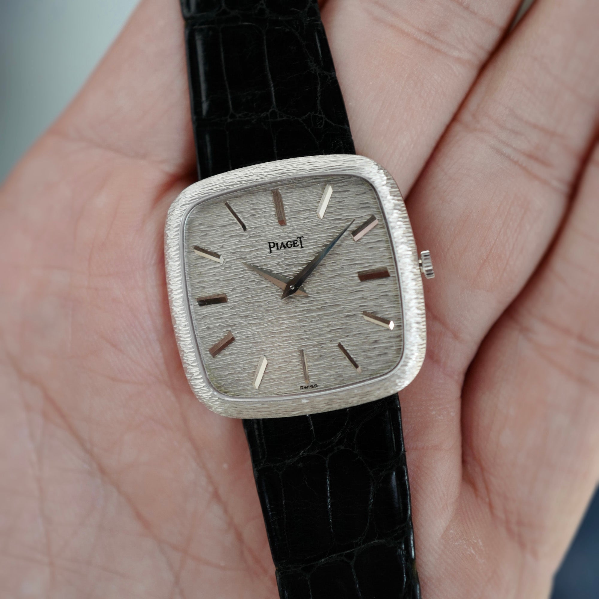 Piaget White Gold Vintage Watch Ref. 9772