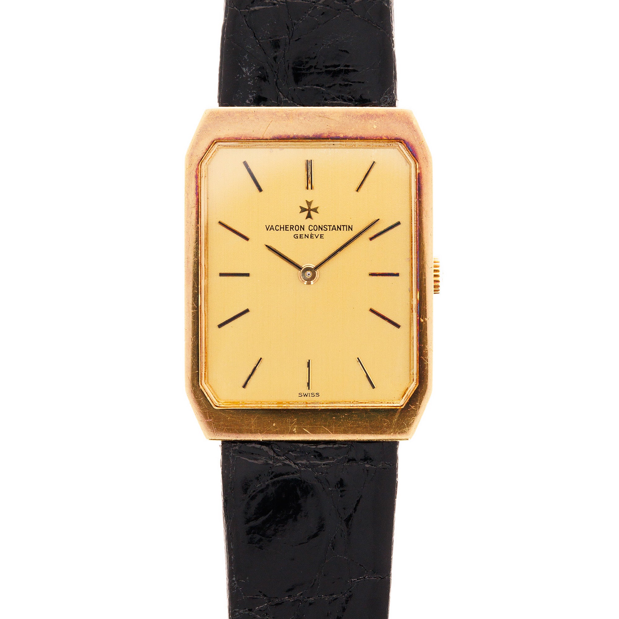 Vacheron Constantin - Vacheron Constantin Yellow Gold Rectangular Watch - The Keystone Watches