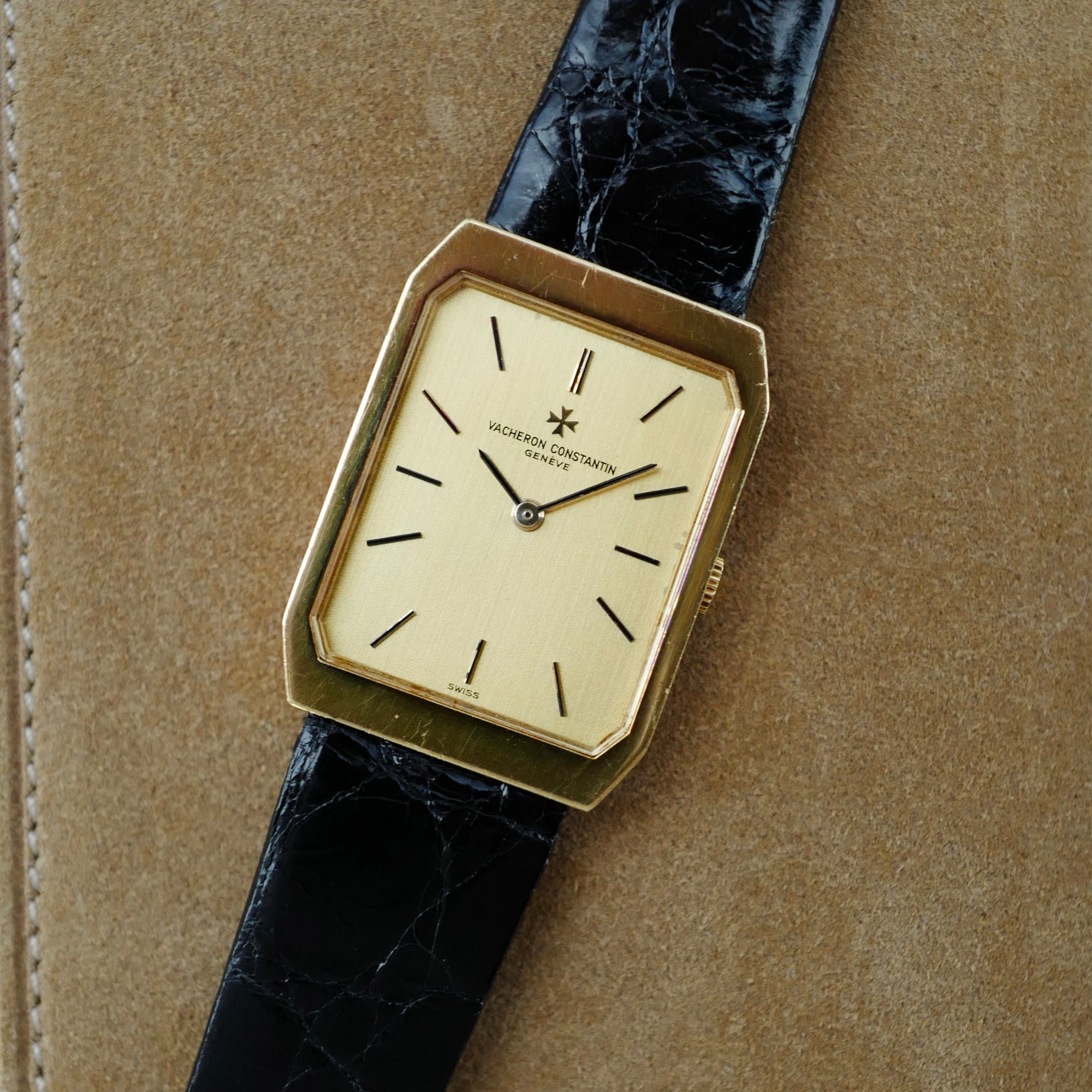 Vacheron Constantin - Vacheron Constantin Yellow Gold Rectangular Watch - The Keystone Watches