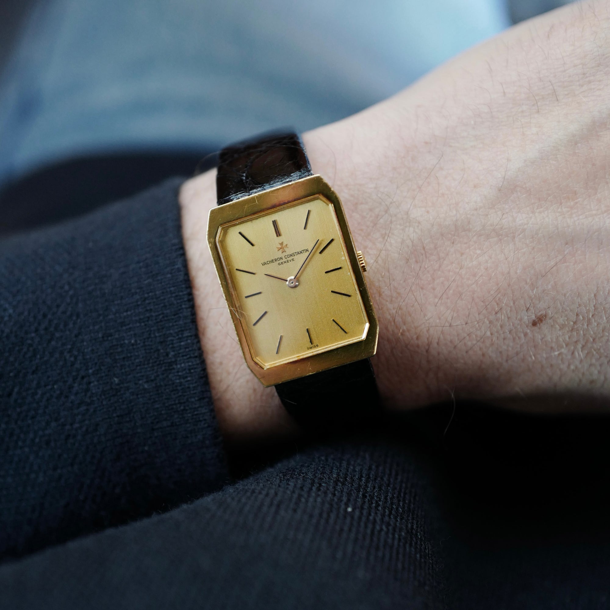 Vacheron Constantin - Vacheron Constantin Yellow Gold Rectangular Watch - The Keystone Watches