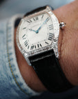 Cartier White Gold Tortue with Original Baguettes Ref. WGTO0003