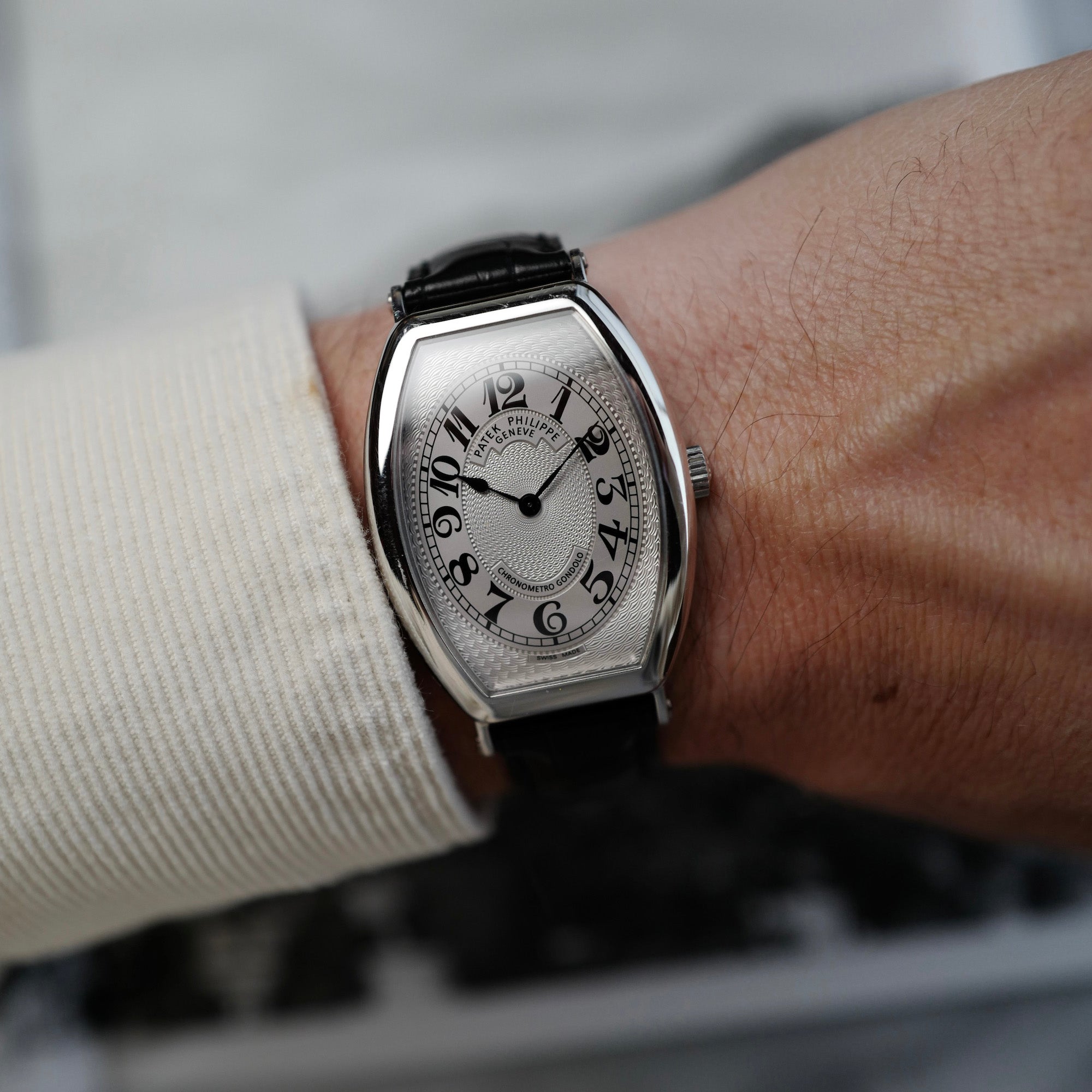 Patek Philippe - Patek Philippe Platinum Gondolo Ref. 5098 - The Keystone Watches