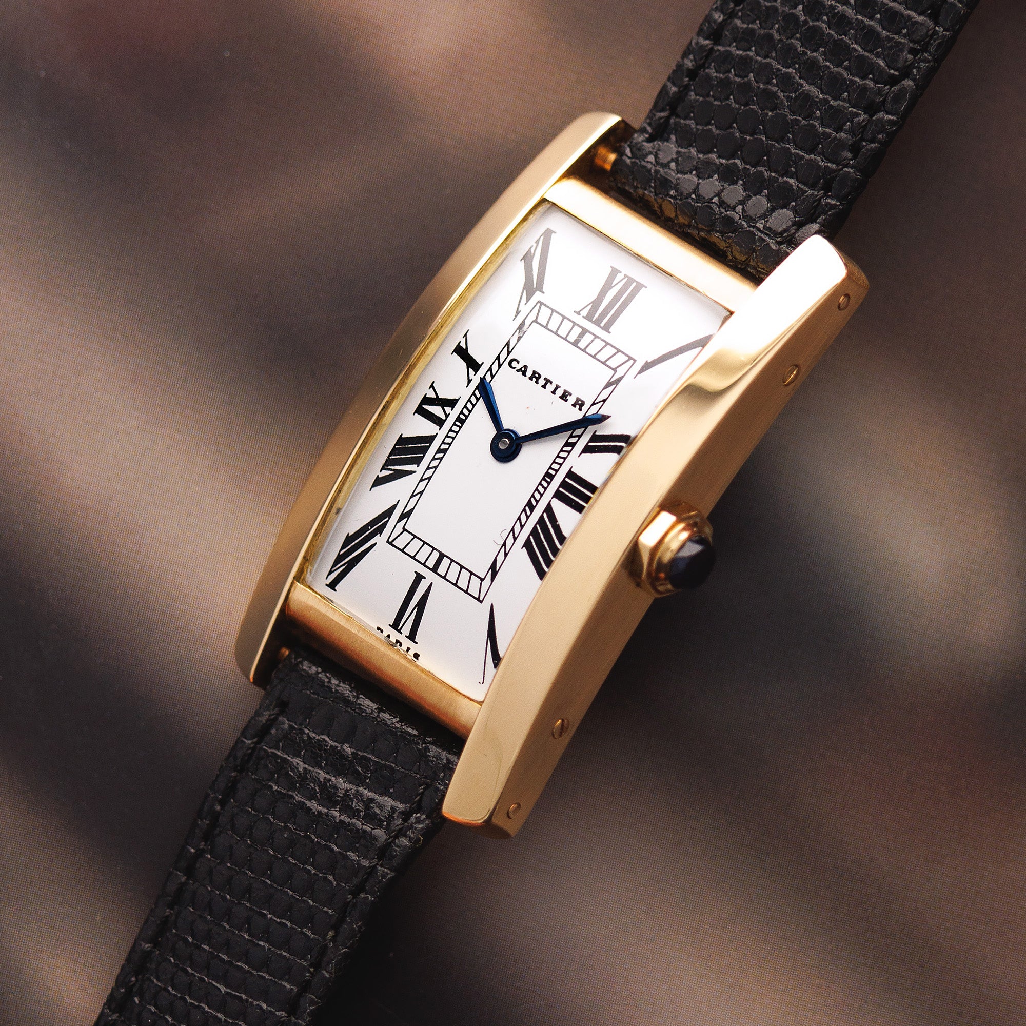 Cartier - Cartier Yellow Gold Tank Cintree - The Keystone Watches