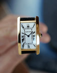 Cartier - Cartier Yellow Gold Tank Cintree - The Keystone Watches