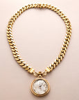 Bulgari - Bulgari Yellow Gold Monete Coin Necklace (Objet) - The Keystone Watches