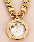 Bulgari - Bulgari Yellow Gold Monete Coin Necklace (Objet) - The Keystone Watches