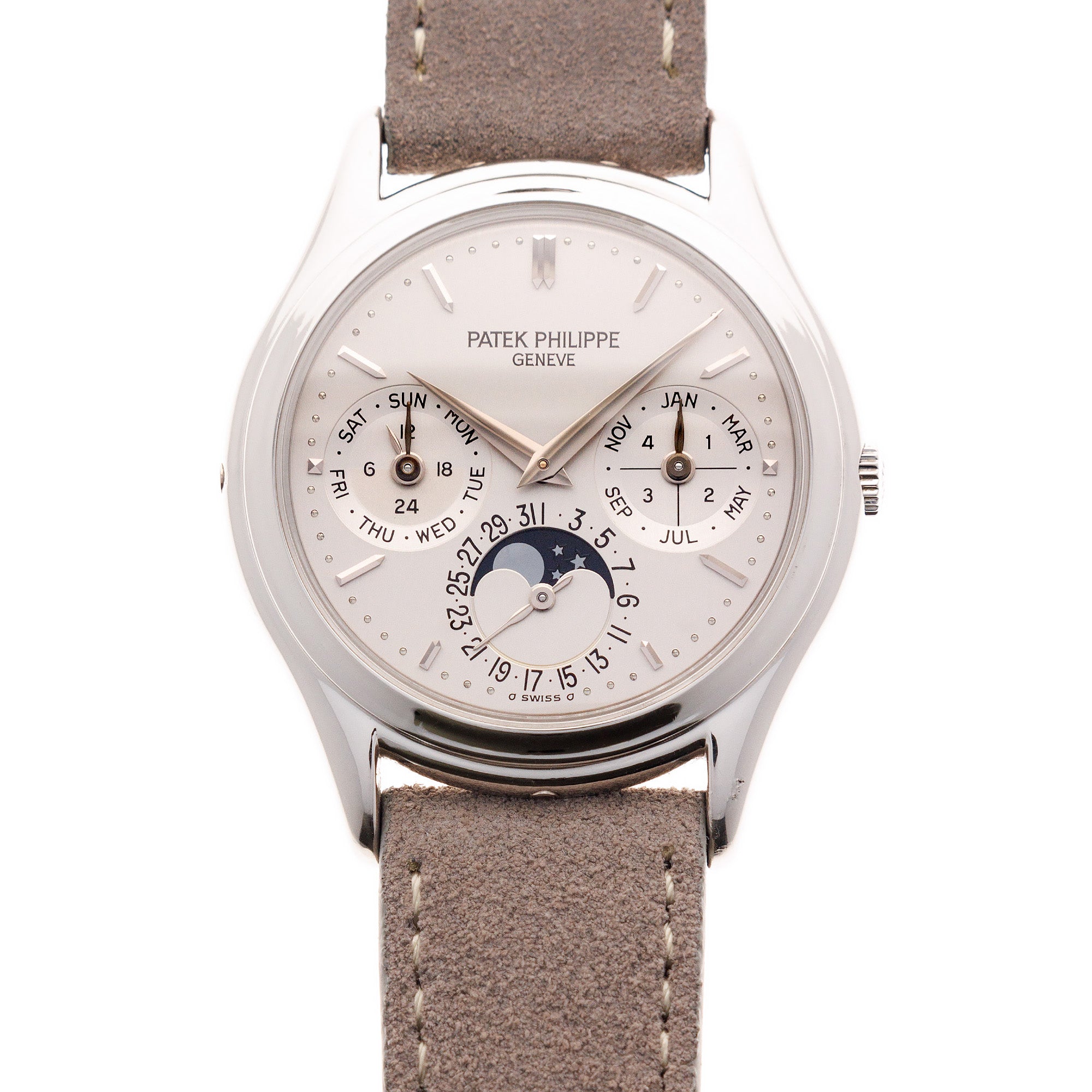 Patek Philippe Perpetual Calendar 3940P Platinum – The Keystone Watches