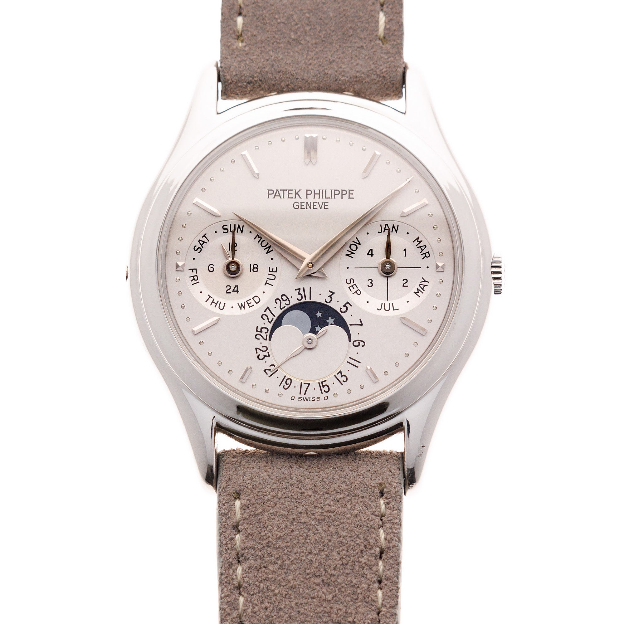 Patek Philippe - Patek Philippe Platinum Perpetual Calendar Ref. 3940 - The Keystone Watches