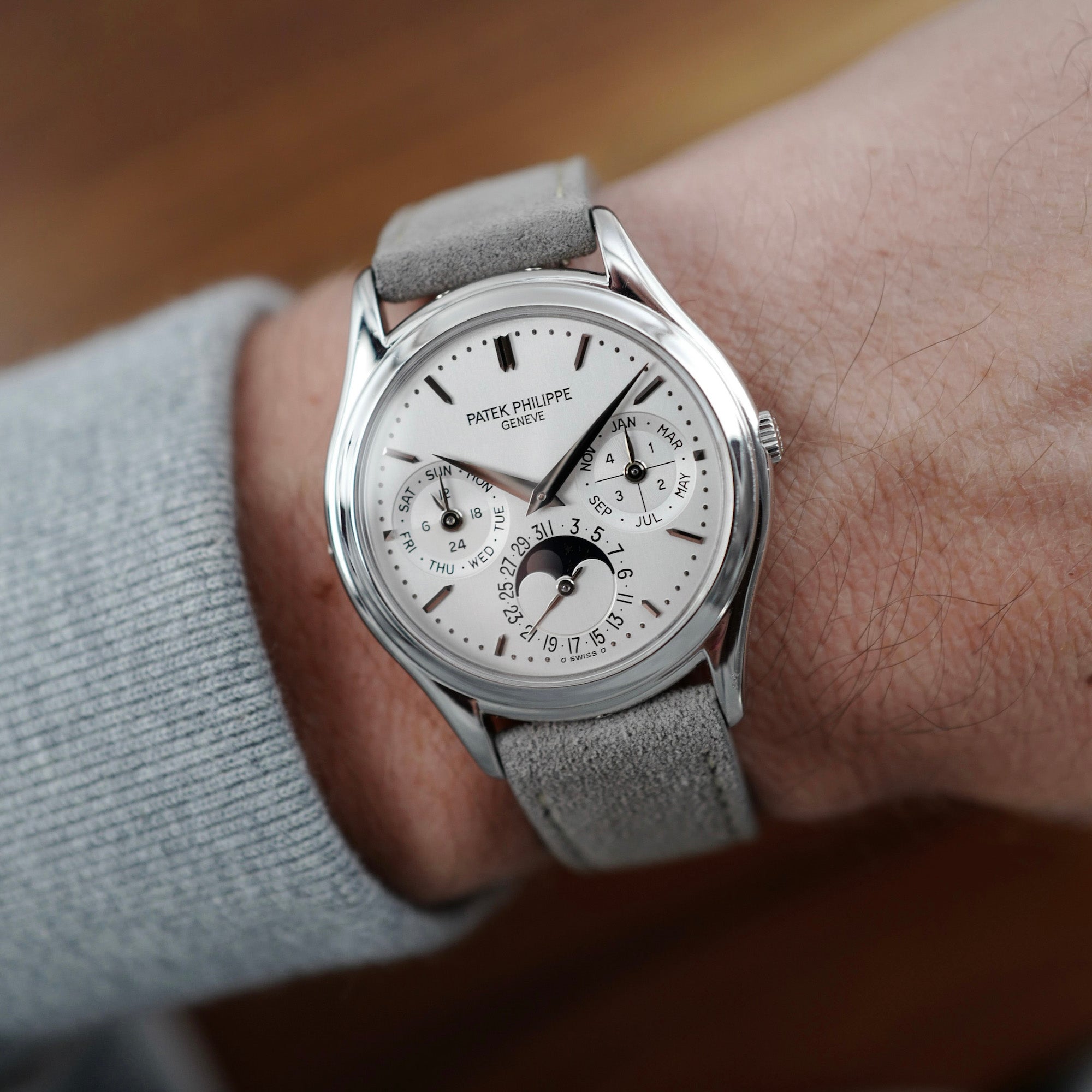 Patek Philippe Perpetual Calendar 3940P Platinum – The Keystone Watches