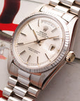 Rolex White Gold Day Date Ref. 1803 with Pumpkin Lume