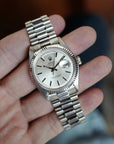 Rolex White Gold Day Date Ref. 1803 with Pumpkin Lume