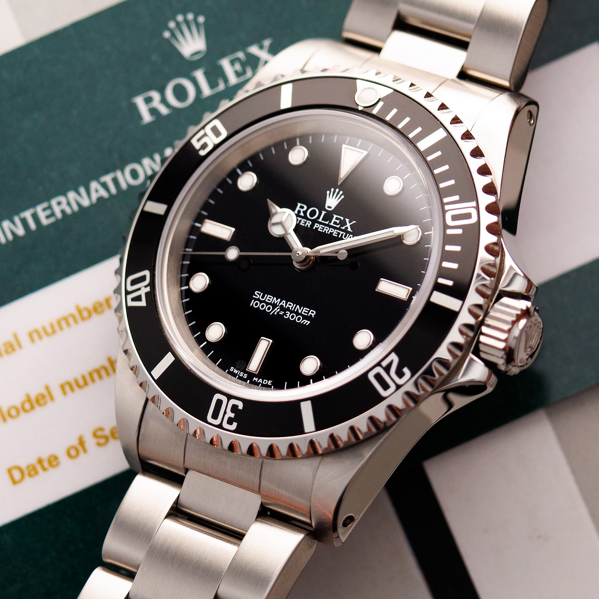 Rolex - Rolex Steel Submariner Ref. 14060 - The Keystone Watches