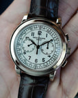 Patek Philippe White Gold Chronograph Watch Ref. 5070 (New Arrival)