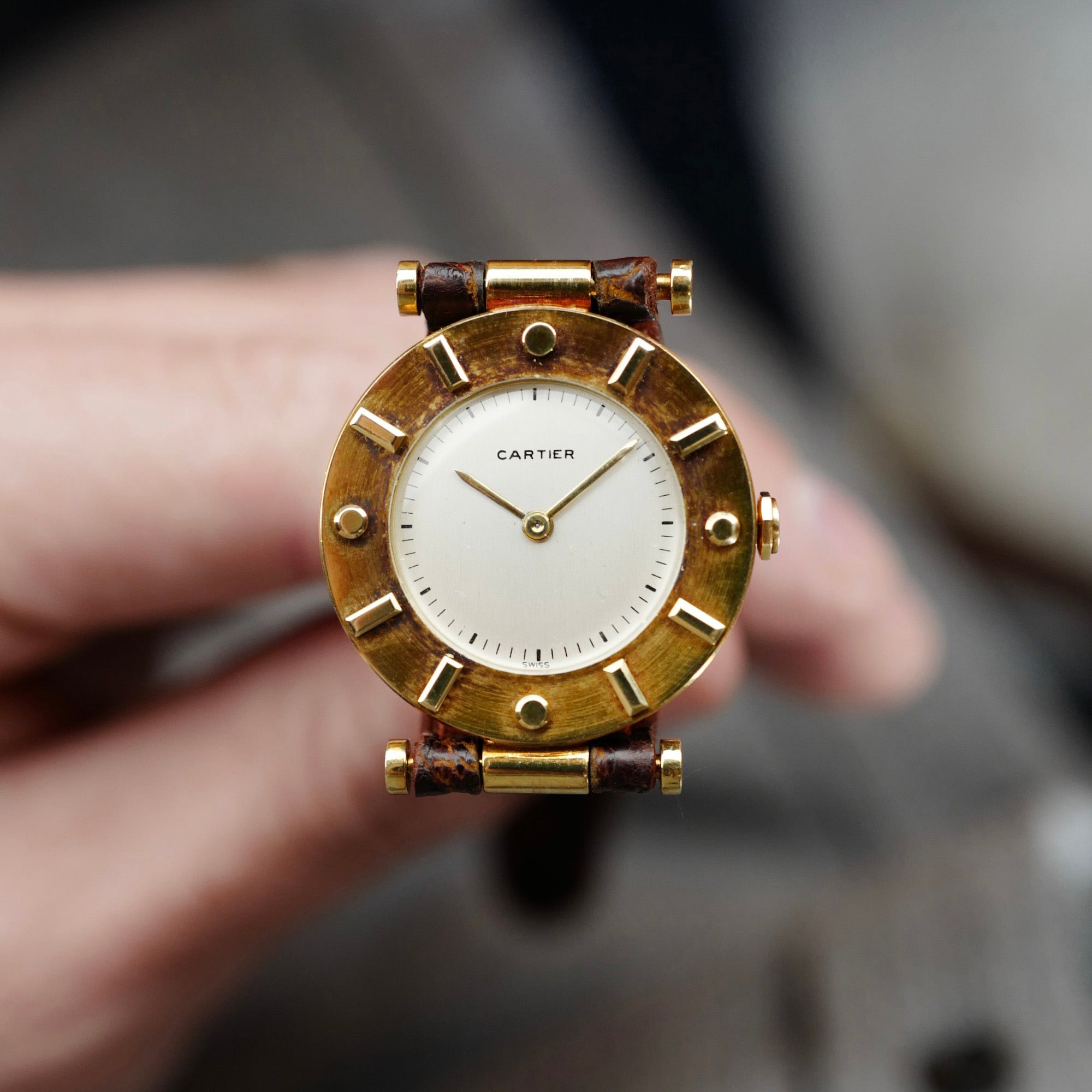 Cartier Yellow Gold Gouvernail Watch, European Watch &amp; Clock