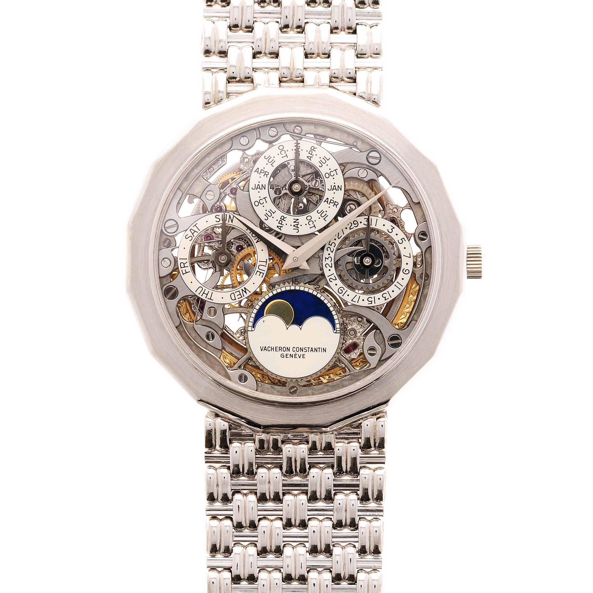 Vacheron Constantin - Vacheron Constantin Platinum Skeleton Perpetual Watch Ref. 43033 - The Keystone Watches