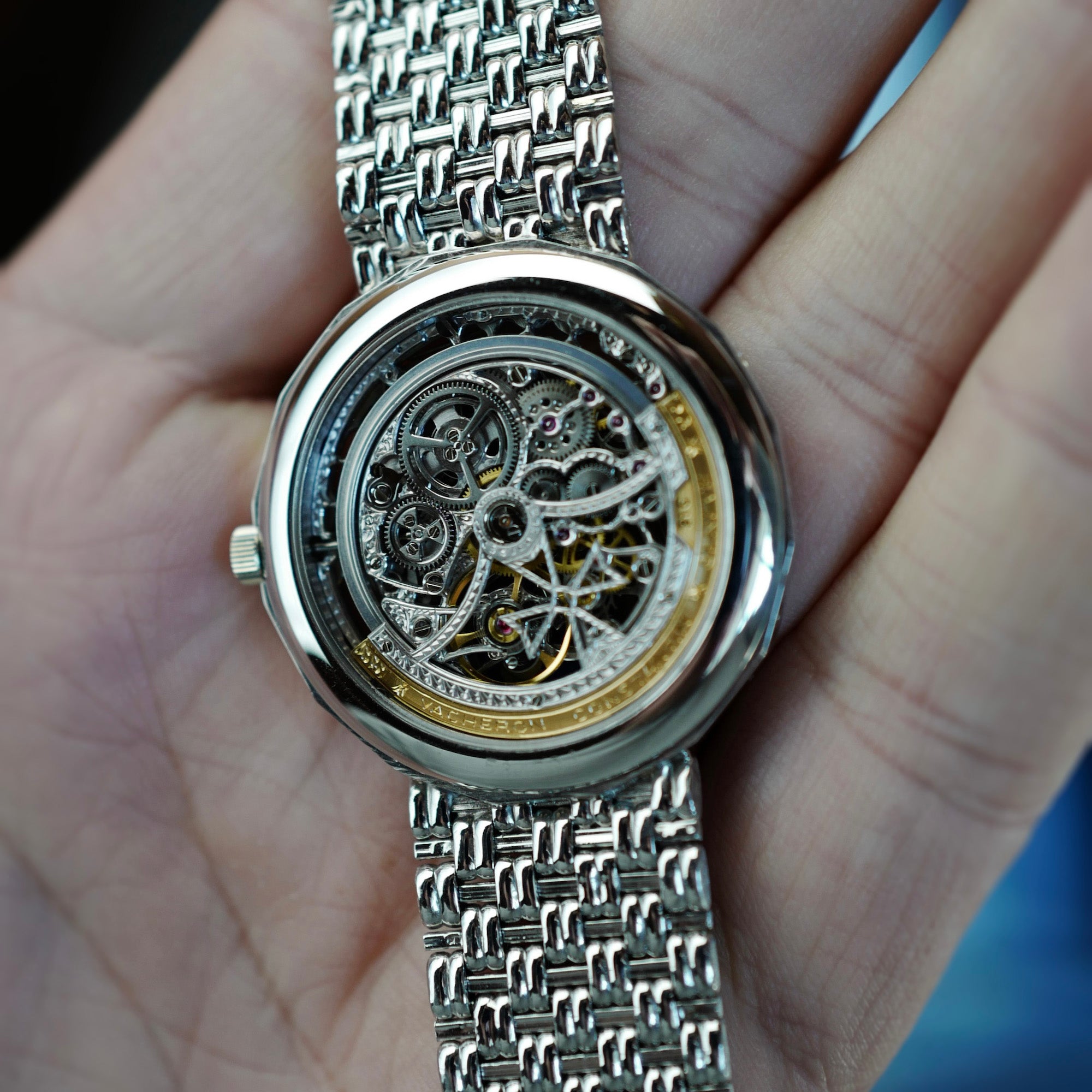 Vacheron Constantin - Vacheron Constantin Platinum Skeleton Perpetual Watch Ref. 43033 - The Keystone Watches