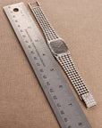 Audemars Piguet White Gold Automatic Bullet Bracelet Watch