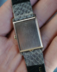 Audemars Piguet White Gold Vintage Tank Watch