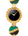 Patek Philippe Onyx, Malachite & Diamond Watch Ref. 4282