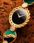 Patek Philippe Onyx, Malachite & Diamond Watch Ref. 4282