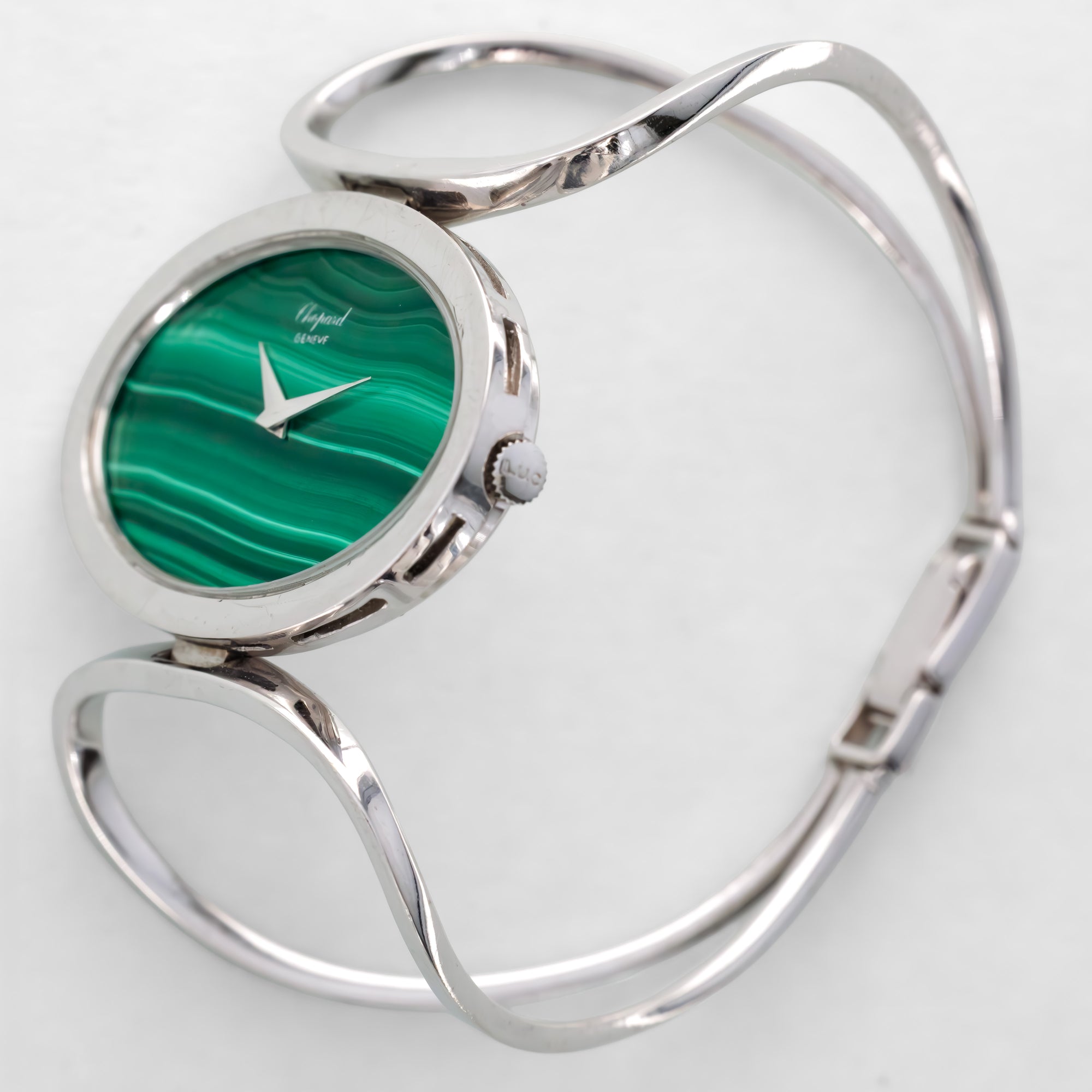 Chopard White Gold Malachite Watch Ref. 5038
