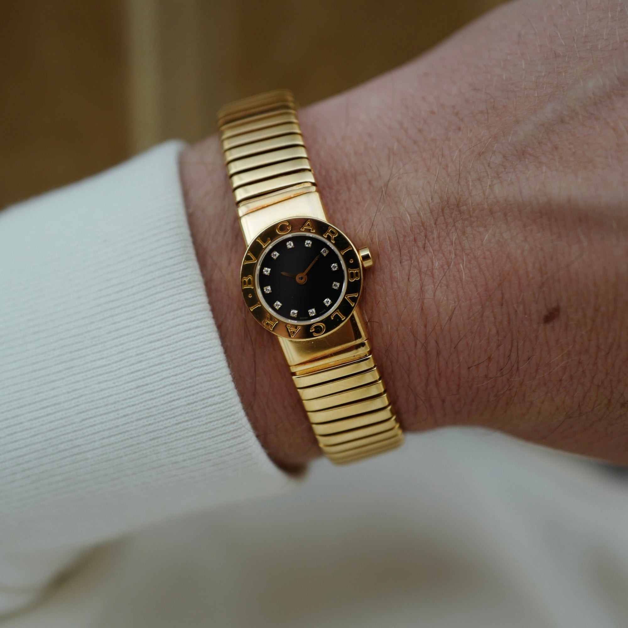 Bulgari - Bulgari Yellow Gold Serpenti Tubogas Ref. BB192TG (New Arrival) - The Keystone Watches