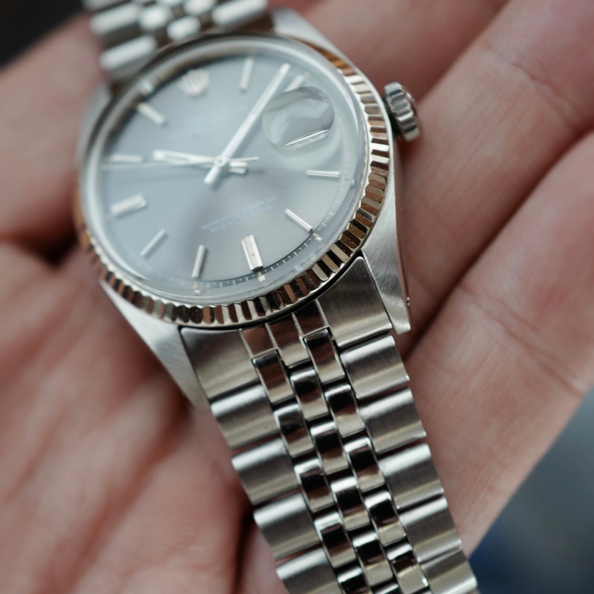 Rolex - Rolex Steel Datejust Ref. 1601 with Grey Dial (New Arrival) - The Keystone Watches