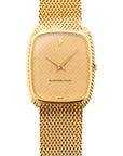 Audemars Piguet - Audemars Piguet Yellow Gold Bracelet Watch with Rare Striped Dial - The Keystone Watches