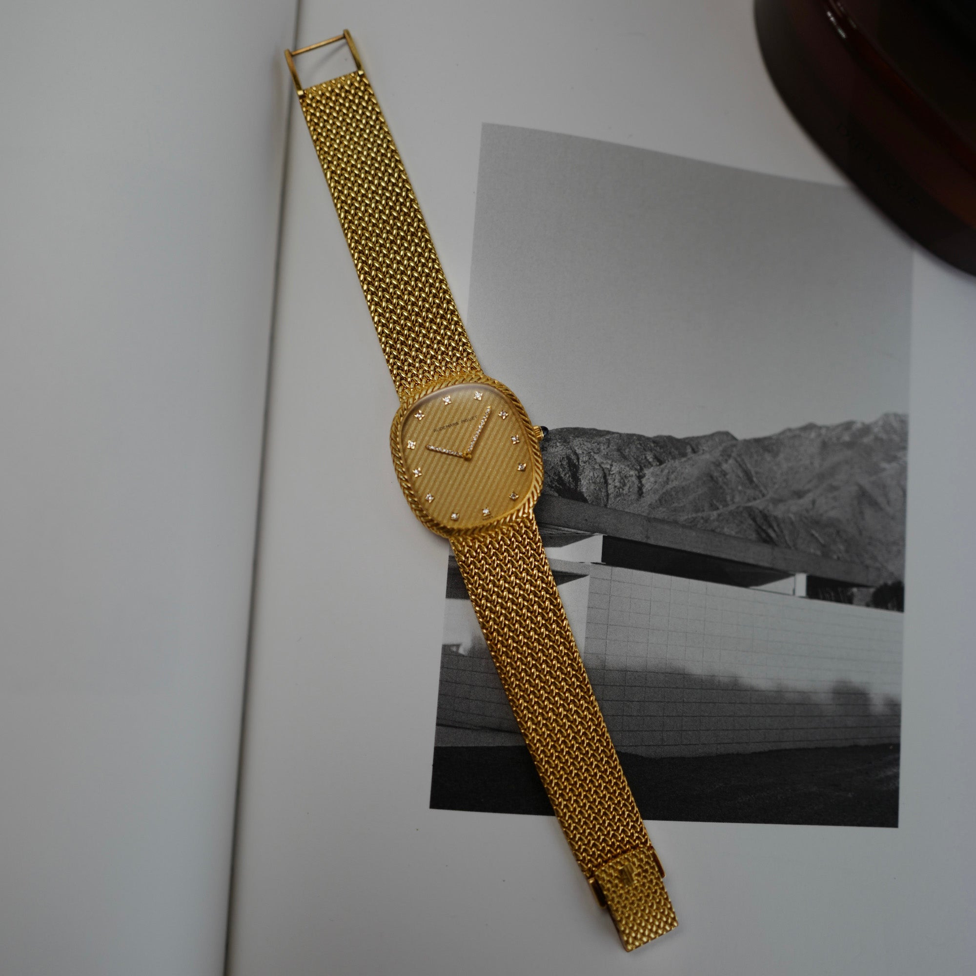 Audemars Piguet - Audemars Piguet Yellow Gold Bracelet Watch Ref. 4109 (New Arrival) - The Keystone Watches