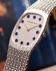 Audemars Piguet White Gold and Blue Round Marker Dial Watch