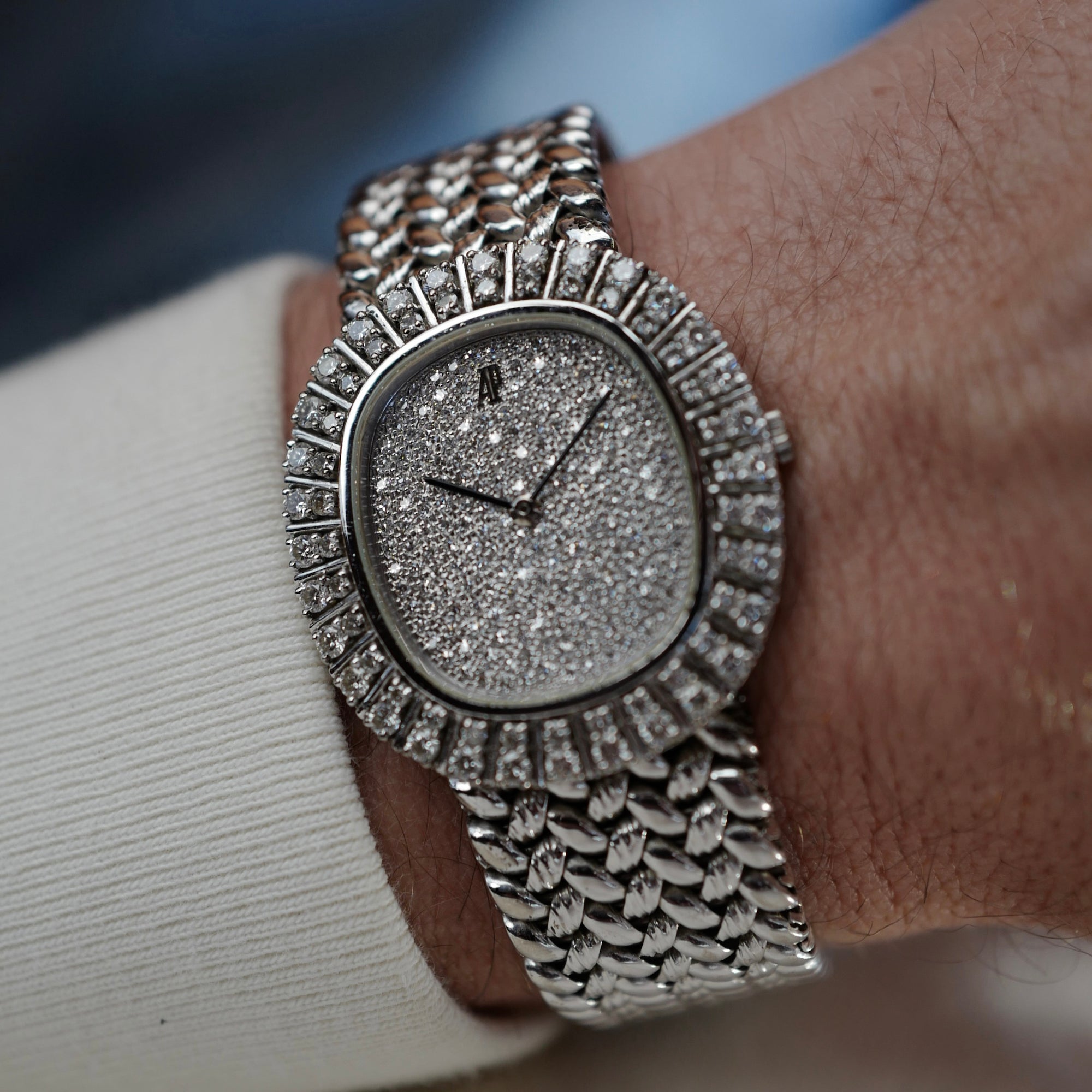 Audemars Piguet White Gold and Diamond Watch