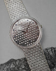 Audemars Piguet Round Watch with Mirror Pave Dial