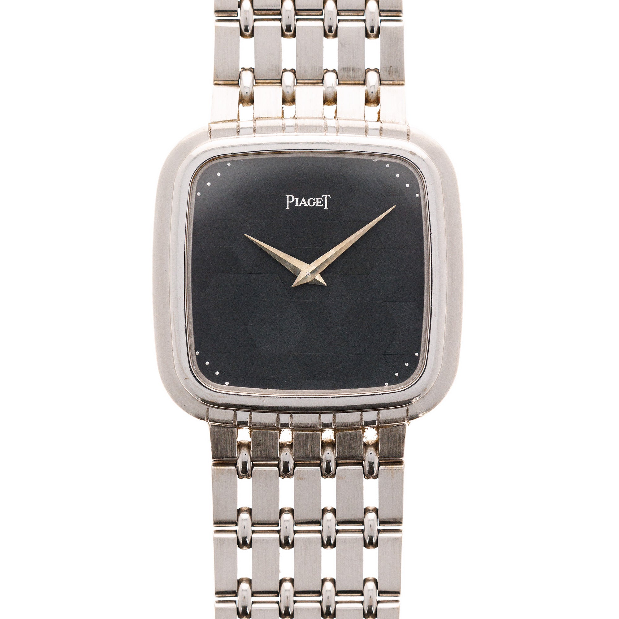 Piaget White Gold Backset Watch Ref. 7708