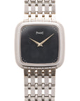 Piaget White Gold Backset Watch Ref. 7708