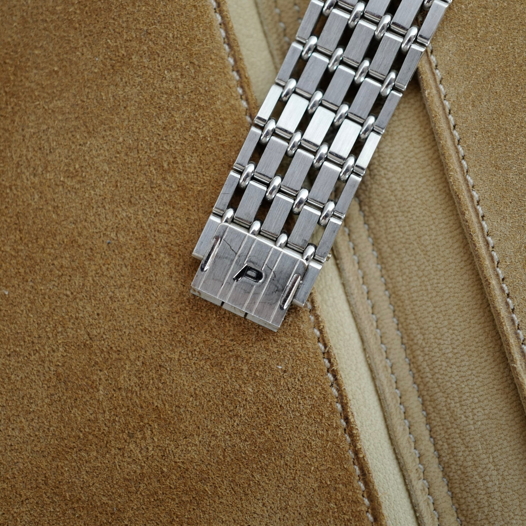 Piaget White Gold Backset Watch Ref. 7708