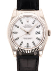 Rolex - Rolex White Gold Datejust Ref. 116139 - The Keystone Watches